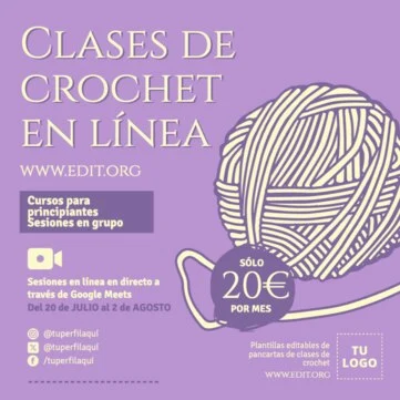 Editar plantillas de clases online