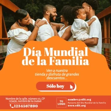 Edita flyers del Día de la Familia