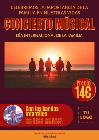 Edita flyers del Día de la Familia