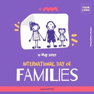 Edit a Day of Families flyer