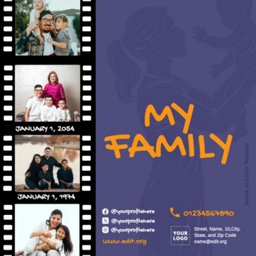Edit a Day of Families flyer