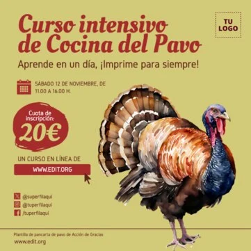 Edita un anuncio de Pavo