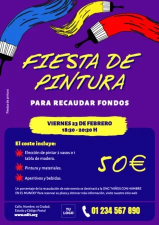 Edita un banner de Paint Party