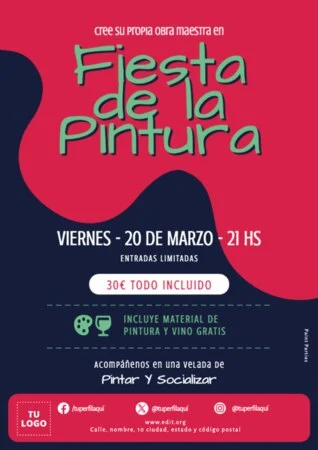 Edita un banner de Paint Party