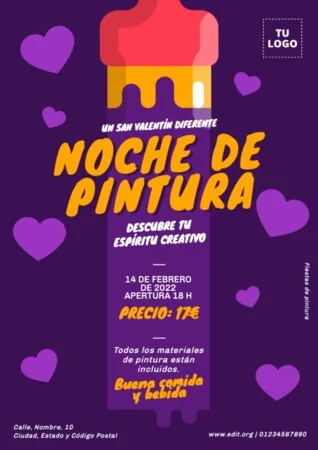 Edita un banner de Paint Party
