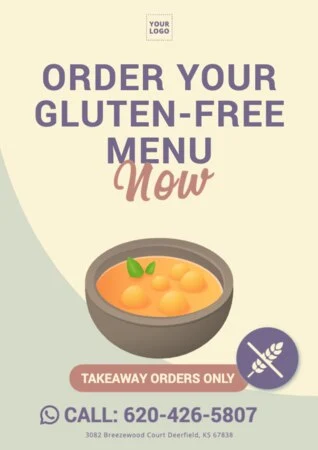 Edit a gluten-free template