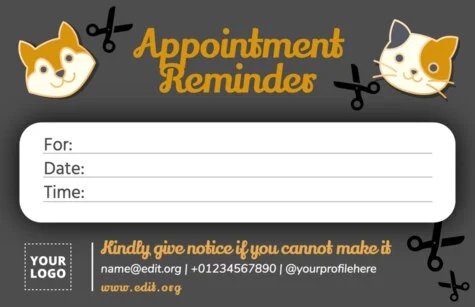 Edit a Reminder Card