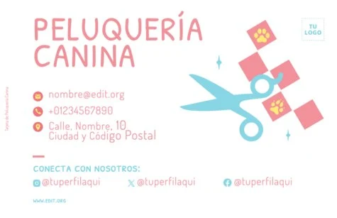 Edita una tarjeta de visita
