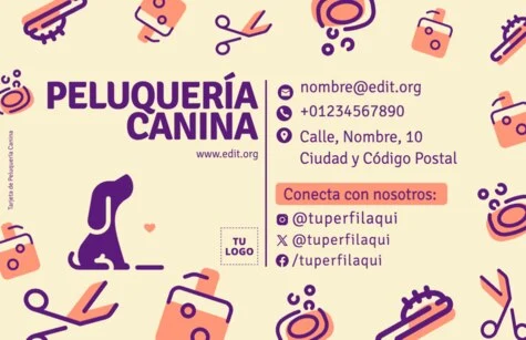 Edita una tarjeta de visita