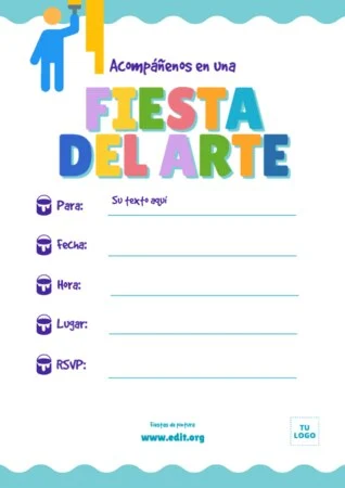 Edita un banner de Paint Party