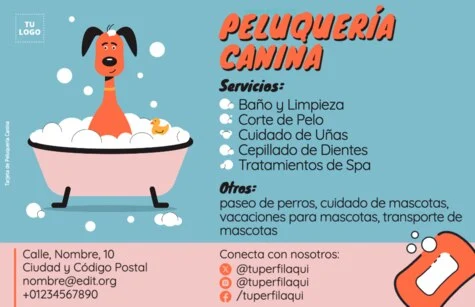 Edita una tarjeta de visita