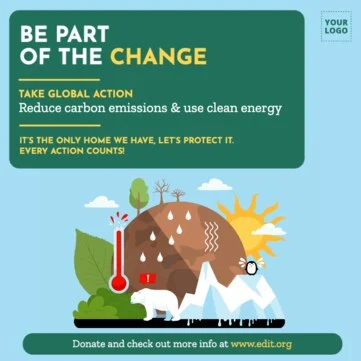 Een ontwerp voor klimaatverandering bewerken