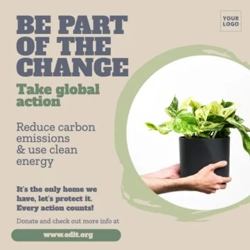Een ontwerp voor klimaatverandering bewerken