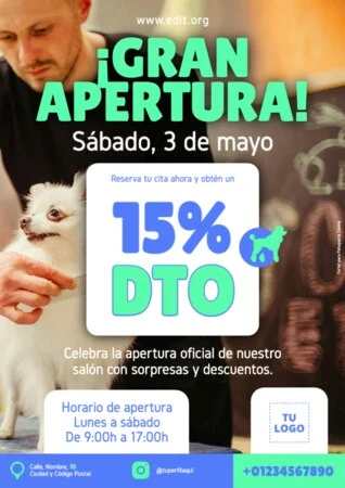 Crear diseños para tu inauguración