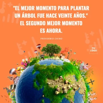Edita un diseño de cambio climático