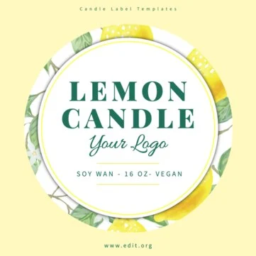 Edit a Candle Label