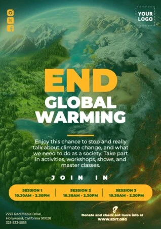 Een ontwerp voor klimaatverandering bewerken