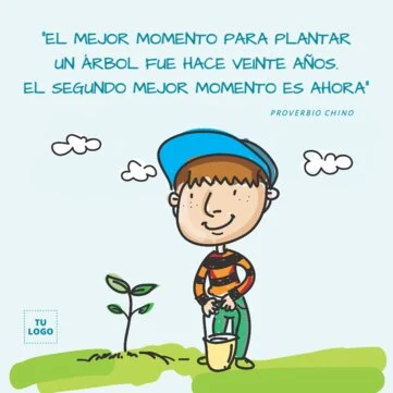 Edita un diseño de cambio climático