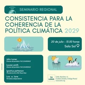 Edita un diseño de cambio climático