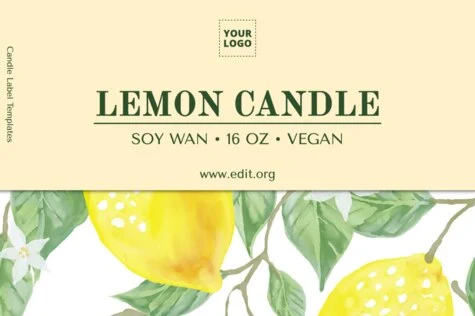 Edit a Candle Label