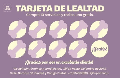 Edita una Tarjeta de Puntos