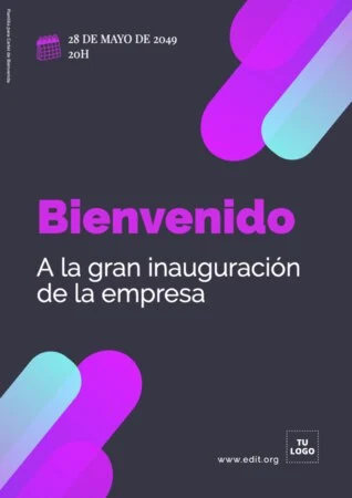 Crear diseños para tu inauguración