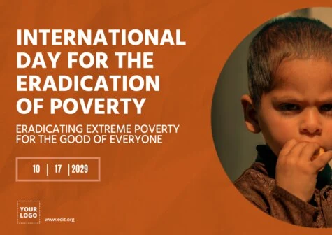 Edit a poverty poster