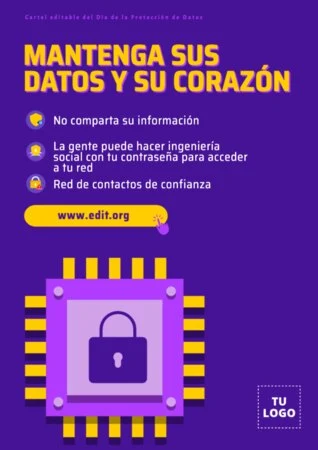 Edita un póster sobre Datos