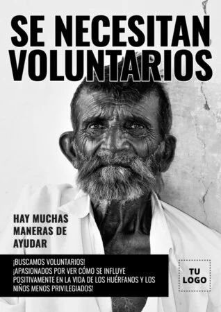 Edita un cartel en contra de la pobreza