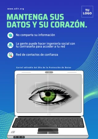 Edita un póster sobre Datos