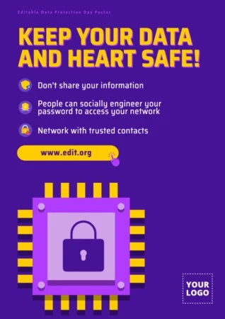 Edit a Data Privacy flyer