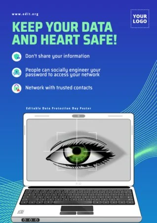 Edit a Data Privacy flyer