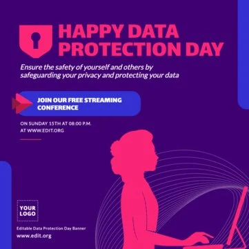 Edit a Data Privacy flyer