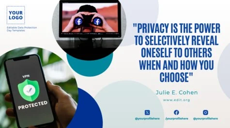 Edit a Data Privacy flyer