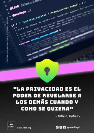Edita un póster sobre Datos