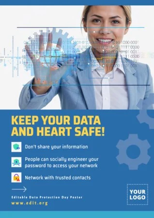 Edit a Data Privacy flyer