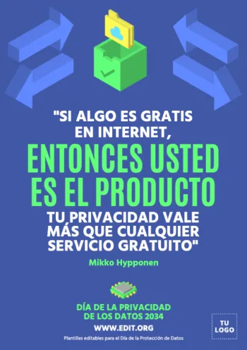 Edita un póster sobre Datos