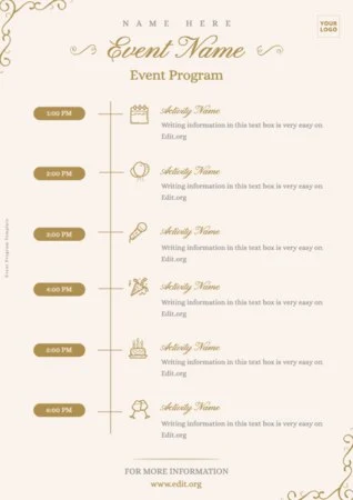 Edit an Event Program