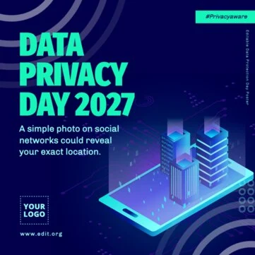 Edit a Data Privacy flyer