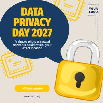 Edit a Data Privacy flyer