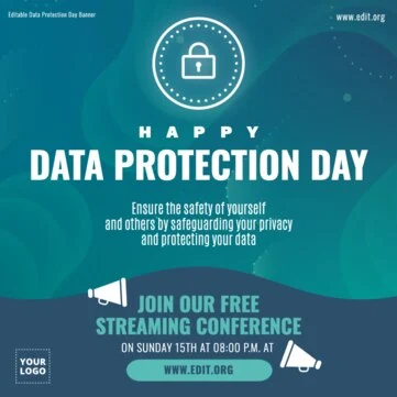 Edit a Data Privacy flyer
