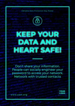 Edit a Data Privacy flyer