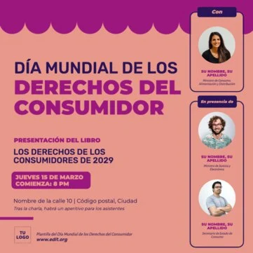 Edita un banner del Día del Consumidor