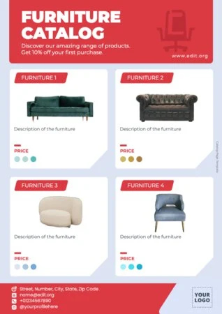 Edit a furniture banner