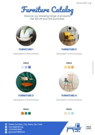 Edit a furniture banner