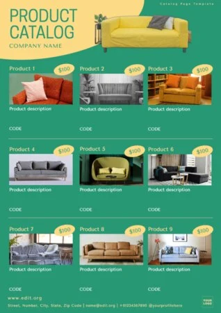 Edit a furniture banner