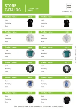 Bearbeite eine Fashion Show Vorlage