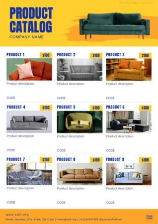 Edit a furniture banner