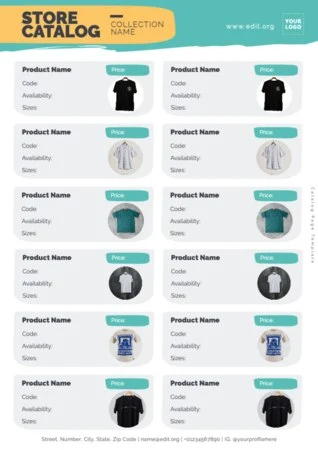 Bearbeite eine Fashion Show Vorlage