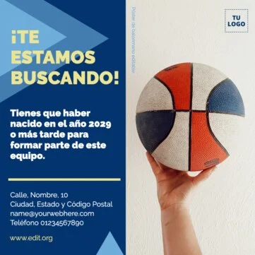 Edita un póster de Balonmano